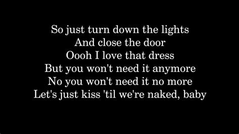 naked on the floor lyrics